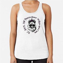 Princess Donut Dungeon Crawler Carl Racerback Tank Top