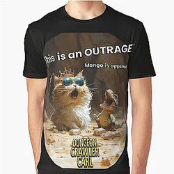 Dungeon Crawler Carl - This is an Outrage Graphic T-Shirt