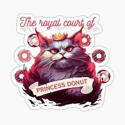 Princess From Carl Sticker
