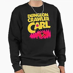 Dungeon Crawler Carl Black Shirt Pullover Sweatshirt