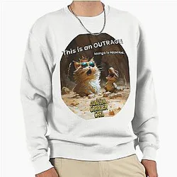 Dungeon Crawler Carl - This is an outrage Pullover Sweatshirt