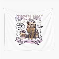 Princess Donut Dungeon Crawler Tapestry