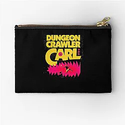 Dungeon Crawler Carl Black Shirt Zipper Pouch