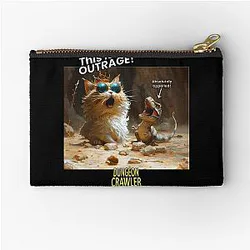 Dungeon Crawler Carl - This is an Outrage Zipper Pouch