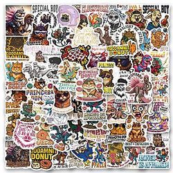 106 PCS Dungeon Crawler Stickers Pack, for Water Bottle, Laptop, Phone, Scrapbook, Hard Hat, Bumper, Party Decoration Stickers, Art Crafts