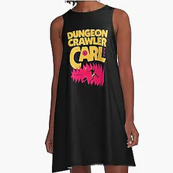 New Achievement Carl Dungeon Crawler A-Line Dress