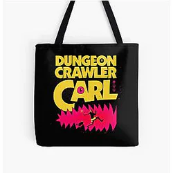 Dungeon Crawler Carl Black Shirts Tote Bag