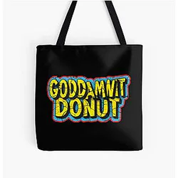 God Donut Dungeon Crawler Carl  All Over Print Tote Bag
