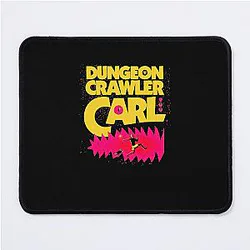 Dungeon Crawler Carl Mouse Pad for Black Shirts