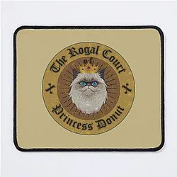 Princess Donut Dungeon Crawler Carl Logo Mouse Pad