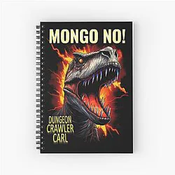 Dungeon Crawler Carl - Mongo Spiral Notebook