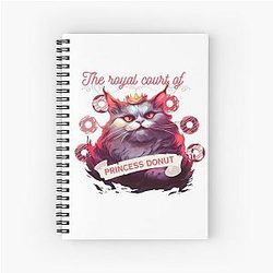 Princess Donut from Dungeon Crawler Carl Spiral Notebook