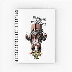Dungeon Crawler Carl Spiral Notebook