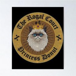Dungeon Crawler Carl Princess Donut Poster
