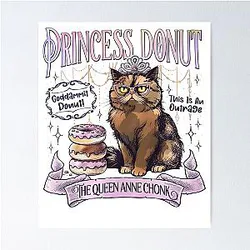 Princess Donut Dungeon Crawler Fan Art Poster