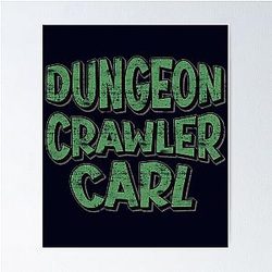 Dungeon Crawler Blue Poster