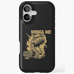 Mongo Dungeon Crawler Carl Fan Art Vintage 90s iPhone Tough Case