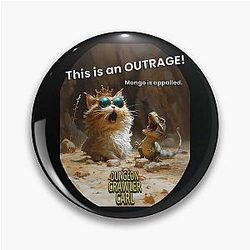 Dungeon Crawler Carl - This is an Outrage Pin