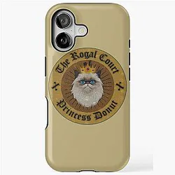 Princess Donut Dungeon Crawler Carl Logo iPhone Tough Case