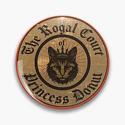 Dungeon Crawler Carl - Princess Donut - Tan Patch Pin