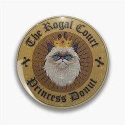 Princess Donut Dungeon Crawler Carl Logo Pin