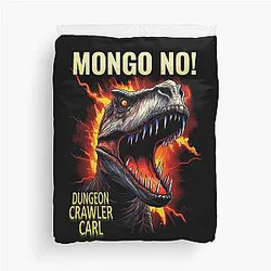 Dungeon Crawler Carl Mongo! Duvet Cover