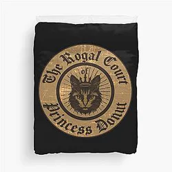 Dungeon Crawler Carl Princess Donut Duvet Cover