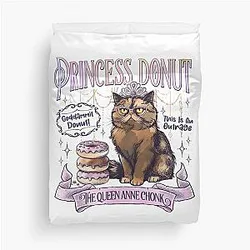 Princess Donut Dungeon Crawler Carl Fan Art Duvet Cover