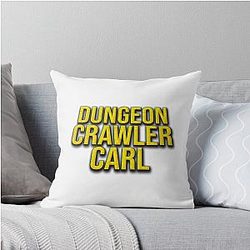 Dungeon Crawler Carl by Matt Dinniman Merchandise Throw Pillow