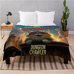 Dungeon Crawler Carl - Princess Donut has committed an atrocity Throw Blanket