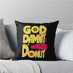 Dungeon Crawler Carl Vintage Throw Pillow