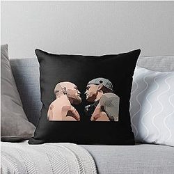 Dustin Poirier Vintage Throw Pillow