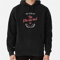 Dustin Poirier Vintage Typography Badge Red Classic Pullover Hoodie