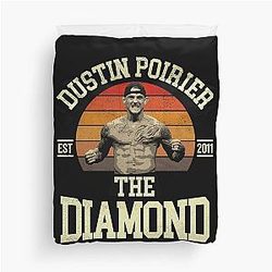 Dustin Poirier vs McGregor Duvet Cover