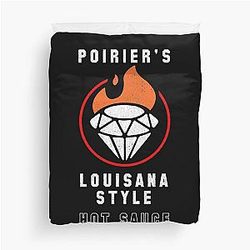 Loves Music Dustin Poirier Louisiana Style Hot Sauce Vintage Photography Duvet Cover
