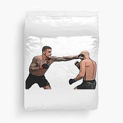 Dustin Poirier Duvet Cover