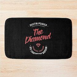 Dustin Poirier - Vintage Red Classic Bath Mat