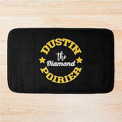 Dustin Poirier Diamond Bath Mat