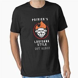 Loves Music and Dustin Poirier Louisana Style Hot Sauce Vintage Photography T-Shirt