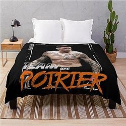 Dustin Poirier vs McGregor Throw Blanket