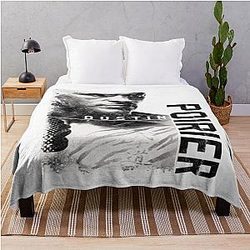 Dustin Poirier Vintage Throw Blanket