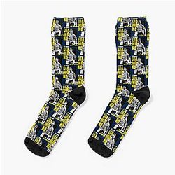 Dustin Poirier retro socks