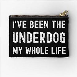 Dustin Poirier Quote Zip Pouch