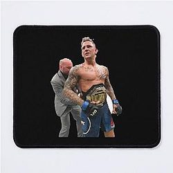 Dustin Poirier Vintage Sticker Mouse Pad