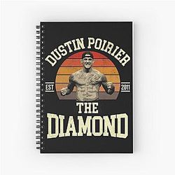 Dustin Poirier vs McGregor Spiral Notebook