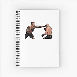 Dustin Poirier Vintage Spiral Notebook