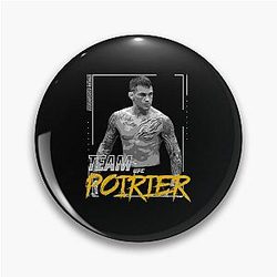 Awesome First Day Dustin Poirier Vintage Style Pin