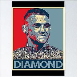 People Classic Dustin Poirier Just Girl Vintage Style Poster