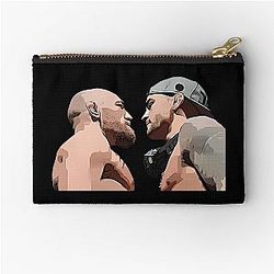 Dustin Poirier Vintage Sticker Zipper Pouch