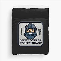 Dwarf Fortress Essential Khuzdul Duvet Cover